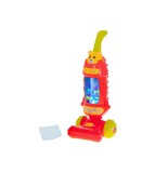 Aspirator vertical de jucarie, interactiv, pentru copii, cu sunet, rosu, Oem