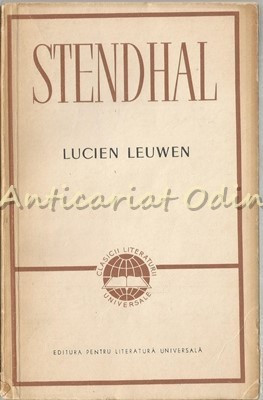Lucien Leuwen - Stendhal foto