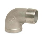 Cot Inox 90 Grade, Fiting Filetat, V4A, 1/4&quot; IG x AG