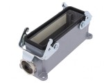 Carcasă pentru conectori HDC dimensiune 24 PG21 104x27mm