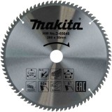 Makita D-65648 - Panza fierastrau circular multimaterial 260x30x2.6 mm 80 dinti