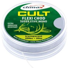 Fir monofilament Climax CULT CRAP FLEXI CHOD MONO HOOKLINK 20m 0.60mm 35lb foto