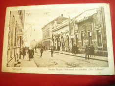 Ilustrata Petrosani - Str.Regele Ferdinand Ed Libr. Jiul Cultural Petrosani 1924 foto