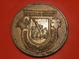 Medalie Statiunea de cercetare si productie pomicola Strejesti - Samburesti anul 1983 !