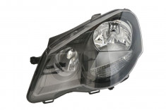 Far stanga H1 H7, electric, cu motoras, interior negru VW POLO 4 IV 9N3 intre 2004-2009 foto