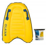 Placă bodyboard gonflabilă DISCOVERY Galben Copii 4-8 ani (15-25 kg)