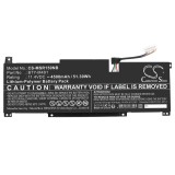 Baterie compatibila Laptop Gaming, MSI, Modern 15 A4M, A4MW, MS-155K, CS-MSR150NB, BTY-M491, 11.4V, 4500mAh, 51.30Wh