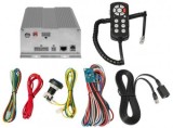Sirena Auto Digitala 200W STBS-HSP 12/24V, 6 Tonuri, Mod Noapte, 5 Iesiri Lumini, Intrare Jack, Garantie 2 Ani, E32 R10