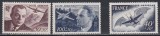 Franta 1948 - Aviatori celebri - Exupery, Dagnaux, Ader, 2 Serii, MNH, Nestampilat