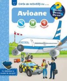 Carte de activitati cu... Avioane - Editura Casa