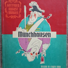 Munchhausen - Gottfried August Burger// ilustratii Eugen Taru