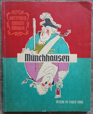 Munchhausen - Gottfried August Burger// ilustratii Eugen Taru foto