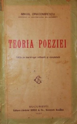 TEORIA POEZIEI foto