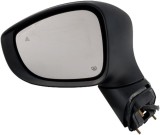 Oglinda usa exterioara Chrysler Pacifica 04.20, Voyager 06.2023, stanga, reglaj electric; carcasa neagra, grunduit; incalzire; sticla plana; sticla