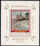 1975 LP 883 EXPOZITIA INTERNATIONALA FILATELICA ARPHILA PARIS COLITA MNH