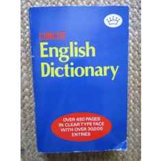 CONCISE ENGLISH DICTIONARY - R. F. PATTERSON