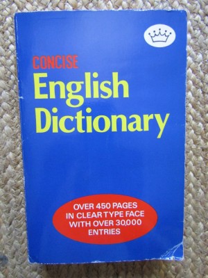 CONCISE ENGLISH DICTIONARY - R. F. PATTERSON foto