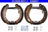 Set saboti frana Citroen Berlingo Berlingo First, Xsara Picasso; Peugeot Partner, Partner Origin, Partner Sasiu Motor 1.1, 1.1 i, 1.1 i, 1.4, 1.4