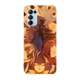 Husa compatibila cu Oppo A54 5G model Fairy Tail team, Silicon, TPU, Viceversa, Transparent, Carcasa