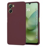 Husa silicon Motorola Moto G06 Asteroid GSM SoftFlex, bordo