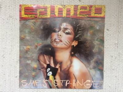 Cameo She&amp;#039;s Strange 1984 disc vinyl lp muzica funk soul electro pop germany VG+ foto