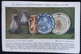 Carte postala, Obecte din ceramica, din secolul XIX