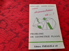 CUM DEMONSTRAM CA .... PROBLEME DE GEOMETRIE PLANA STEFAN SABAU RF6/3 foto