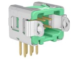 Conector HARWIN 6 pini THT 2A 450V pentru cablu-cablu și PCB soclu tată
