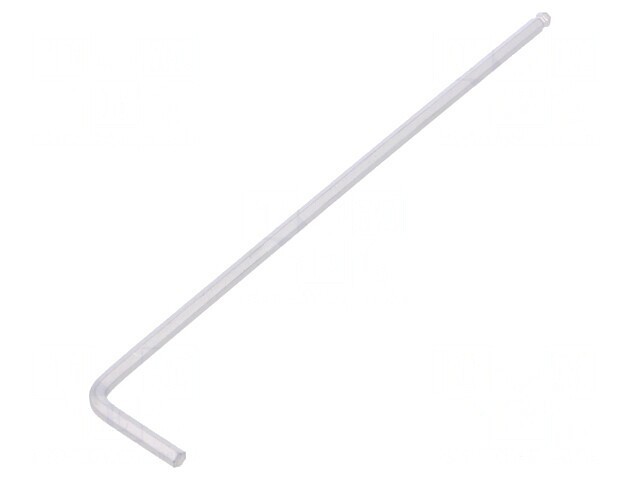 Cheie Imbus Sferic 2,5mm Cromată 113mm