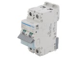 &Icirc;ntrerupător Supracurent HAGER NDN225 25A 2 Poli 10kA 230/400VAC