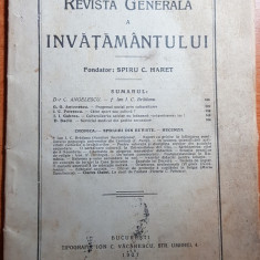 revista generala a invatamantului noiembrie 1927-moartea lui ion i.c. bratianu