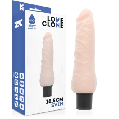 LOVECLONE - SVEN SELF LUBRICATION VIBRATOR 18.5 CM -O- 3.3 CM foto