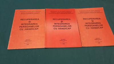 RECUPERAREA ȘI INTEGRAREA PERSOANELOR CU HANDICAP *NR. 1, 2*1996, 1-2*1995 foto