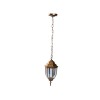 Lampa Gradina Erste Corint Antic, 1xE27, 60W, Metal+Plastic, IP44, 165x800mm, Sticla Transparenta