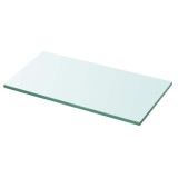 vidaXL Raft din sticlă transparentă, 30 x 12 cm