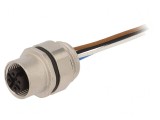 Soclu M12 5 PIN Mamă IP68 DeviceNet/CANopen