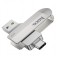 Stick Memorie USB 3.0 - Tip-C Hoco UD10 - 32GB, Argintiu