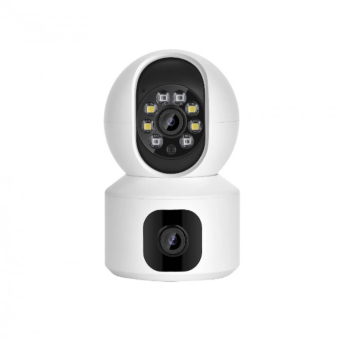 Baby Monitor Audio Video 4MP cu Camera de Supraveghere PTZ, Mini Camera Wifi