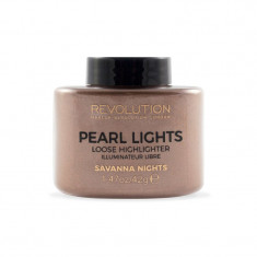 Iluminator Pearl Lights, Savannah Nights, 25 g, Makeup Revolution foto