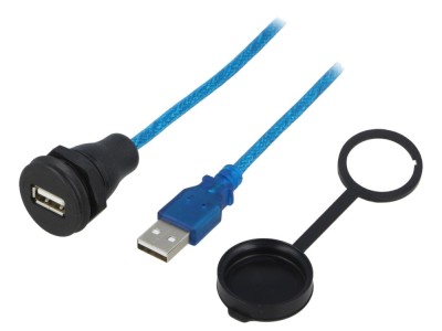 Cablu-adaptor USB A IP67 1m foto