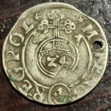 Polonia 3 polker/1/24 thaler 1627 argint Sigismund lll Vasa