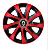 Set 4 capace roti Drift extra red R16 Pentru gama Renault