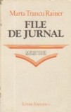 File de jurnal - Marturii