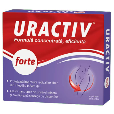 Uractiv Forte, 10 capsule, Uractiv foto