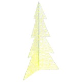 vidaXL Brad de Crăciun cu 240 LED Alb cald 180 cm Acril 42019210