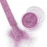 Pulbere decorativă strălucitoare - Efect Velvet nr. 7 - roz, 3g, MOLLY LAC