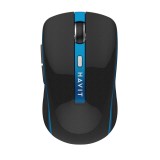 Havit - Wireless Mouse (MS951GT) - 2.4GHz, 1000/1200/1600 DPI, AA Battery - Black / Blue