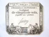 Franta 50 Sols 1793 Saussay,bancnota din imagini la cel mai mic pret