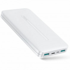 Baterie Externa 2x USB, Type-C, Micro-USB, 2.1A, 10000mAh JoyRoom JR-T012 Alb foto