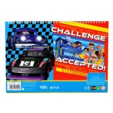 Bloc de desen si stickere, Hot Wheels, Challenge Accepted, 40 file